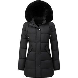 Women's Winter Coat Long Waterproof Parka - Warm Snow Jacket for Women,Windproof